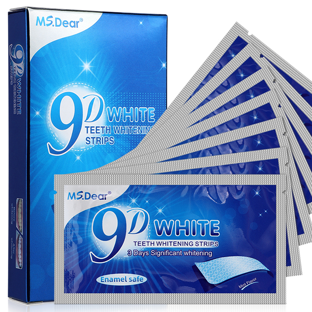 Teeth Whitening Clinic - Teeth Whitening Strips Cleansing Oral Hygiene