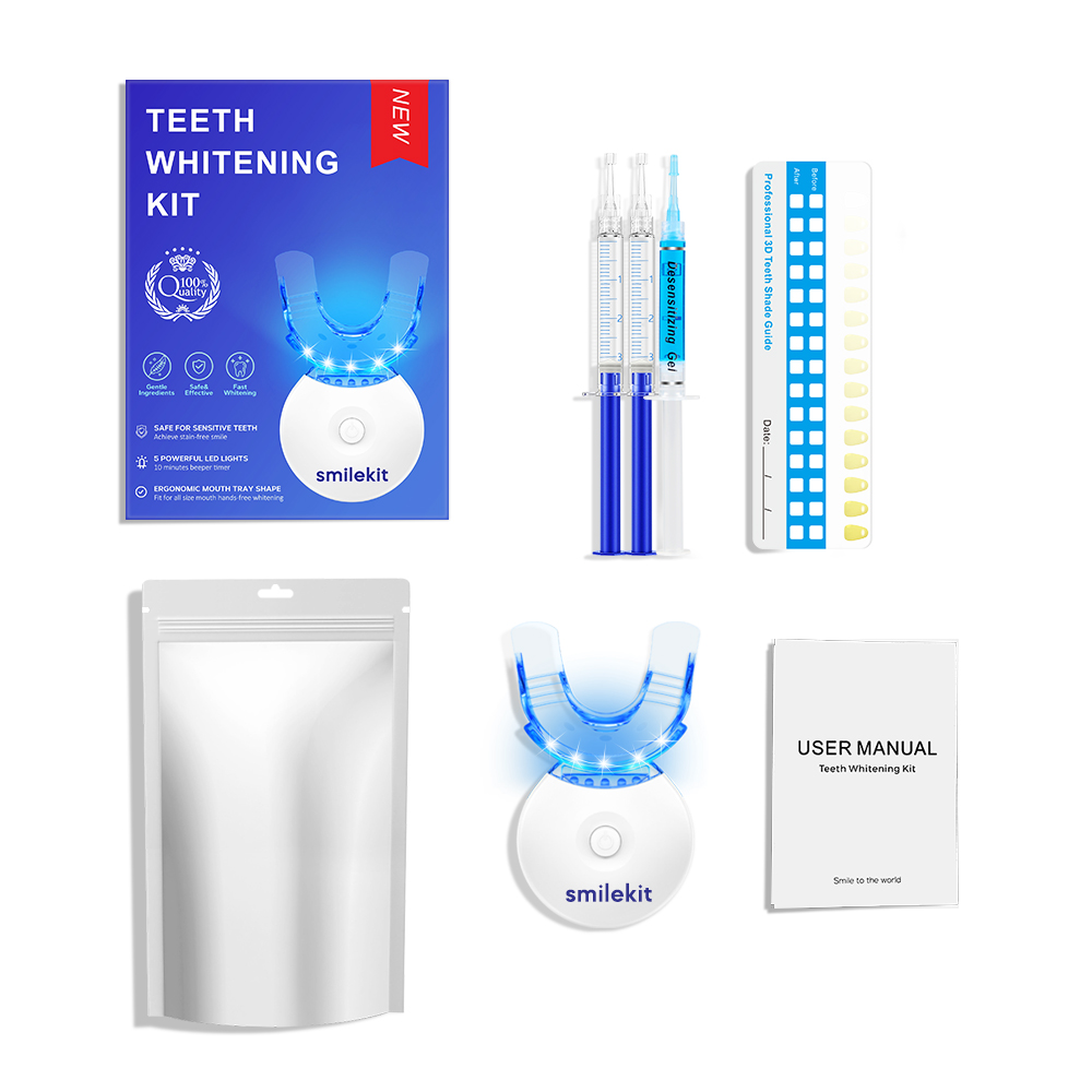 Teeth Whitening Kit - 5X LED L - Teeth Whitening Clinic 리뷰 및 가격
