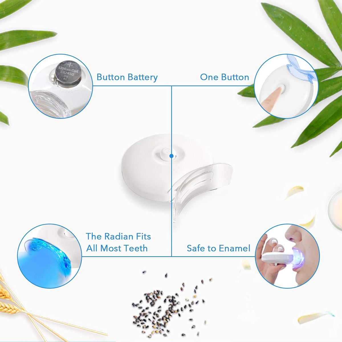 Teeth Whitening Kit - 5X LED L - Teeth Whitening Clinic 리뷰 및 가격