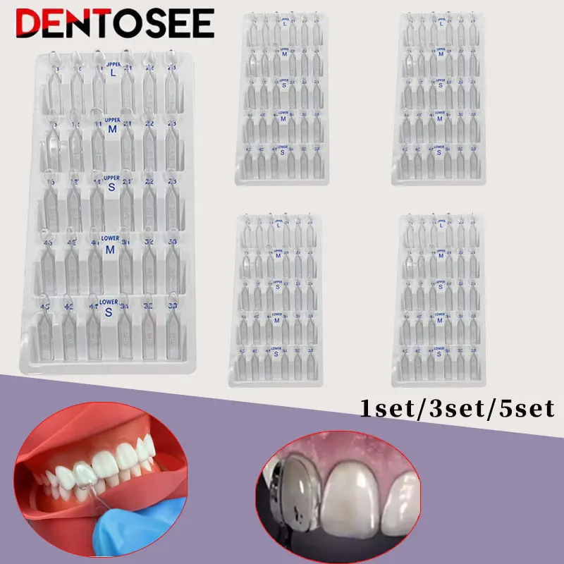1Set/3Set/5Set Dental Veneer M - Teeth Whitening Moulds 리뷰 및 가격