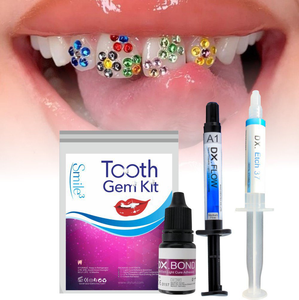 HOT Tooth Gem Kit Teeth Decora - Teeth Whitening Clinic 리뷰 및 가격
