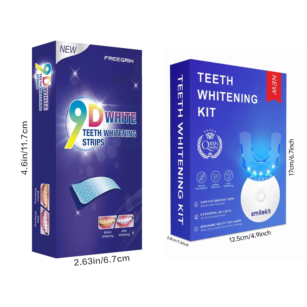 Teeth Whitening Kit - 5X LED L - Teeth Whitening Clinic 리뷰 및 가격