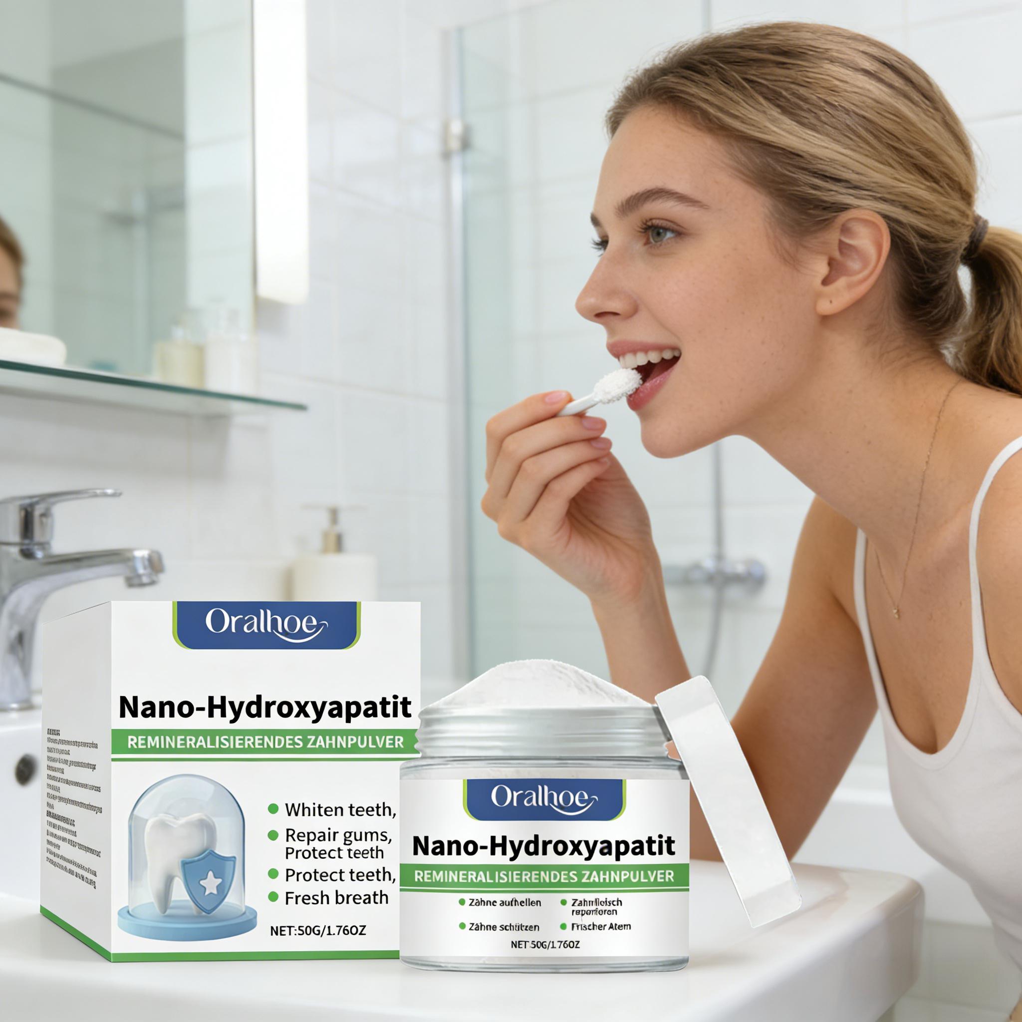 Oralhoe Whitening Tooth Powder - Teeth Whitening Clinic 리뷰 및 가격