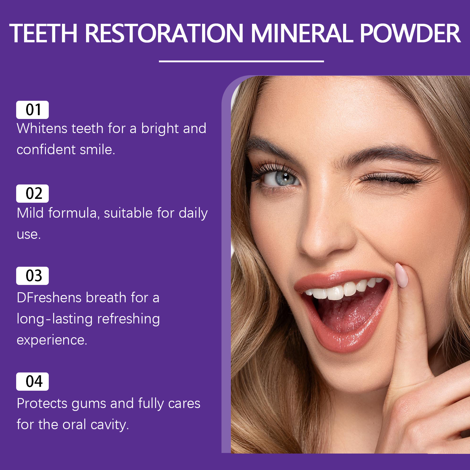 Teeth Restoration Mineral Powd - Teeth Whitening Clinic 리뷰 및 가격