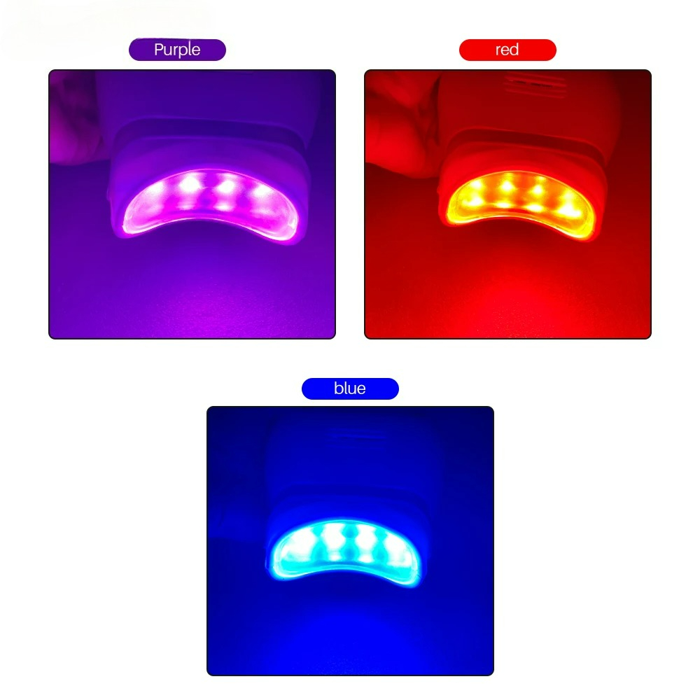 Adjustable 3 Colors LED Teeth  - Teeth Whitening Clinic 리뷰 및 가격