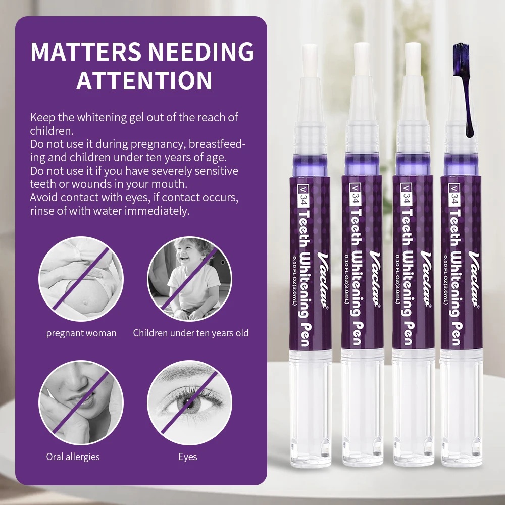 Vaclav V34 Purple teeth whiten - Teeth Whitening Clinic 리뷰 및 가격