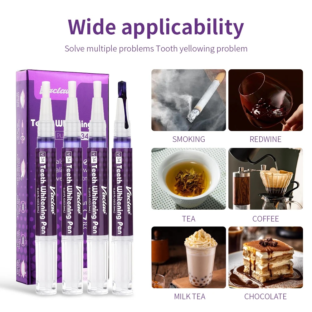 Vaclav V34 Purple teeth whiten - Teeth Whitening Clinic 리뷰 및 가격